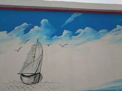 蜀繪壁畫(huà) 鄉(xiāng)村文化墻上的藝術(shù)新生